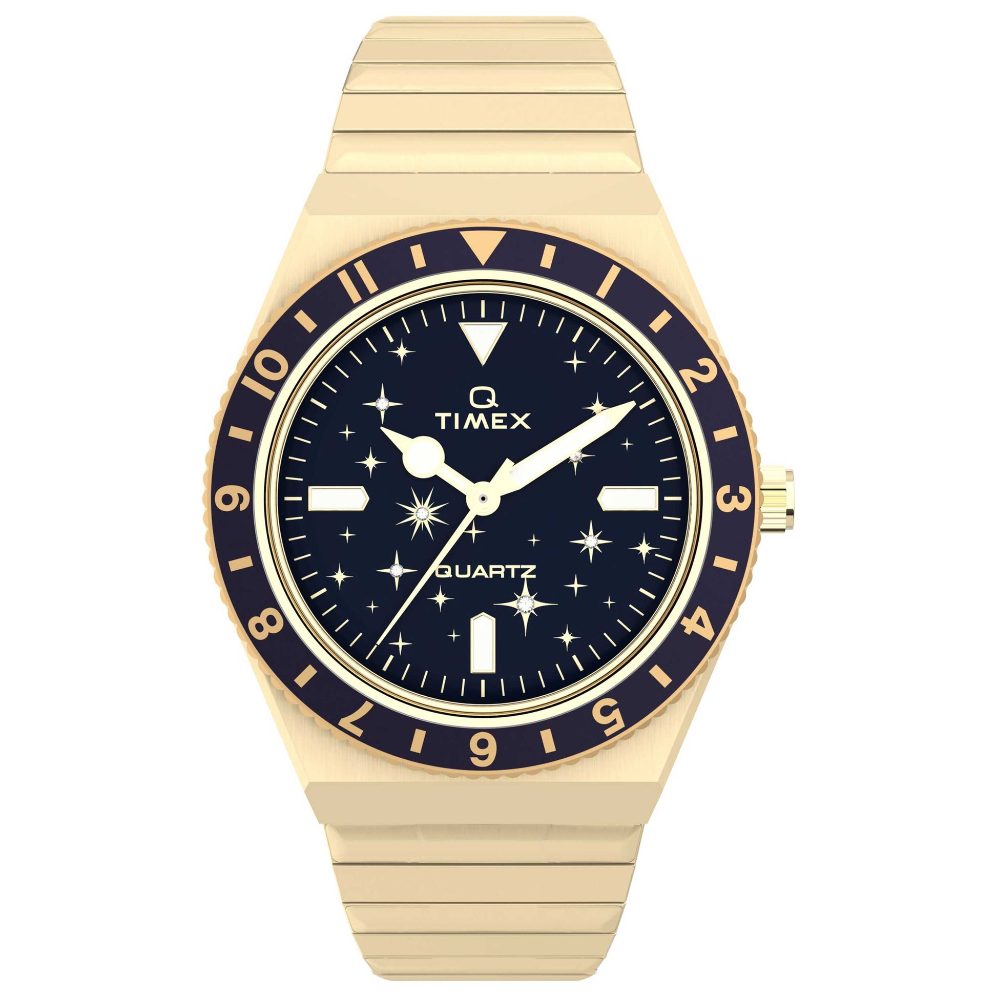 Front view of Timex Q Timex Women's Quartz Watch TW2V53600VQ