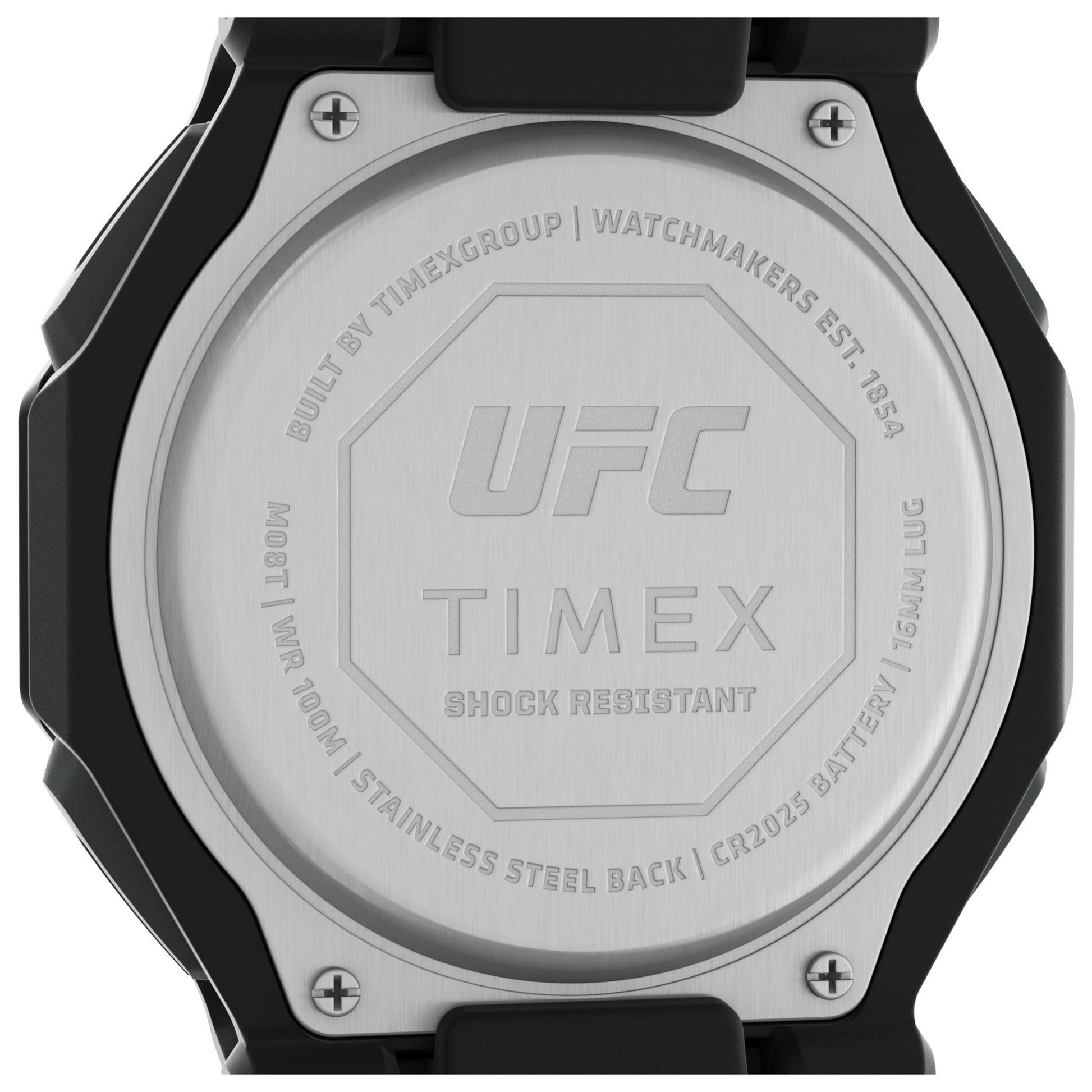 Back view of Timex UFC Strength Men's Quartz Watch TW2V55300
