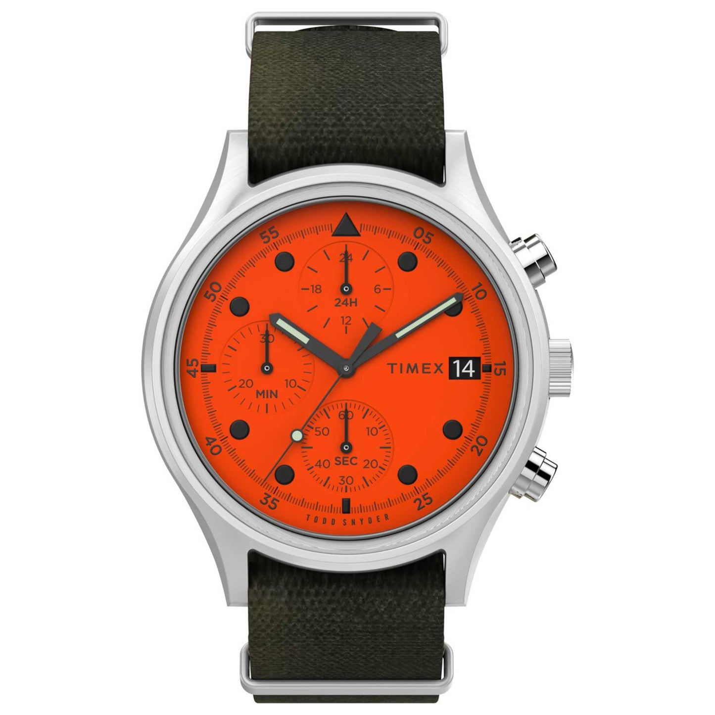 Front view of Timex MK1 Men's Quartz Watch TW2V63400