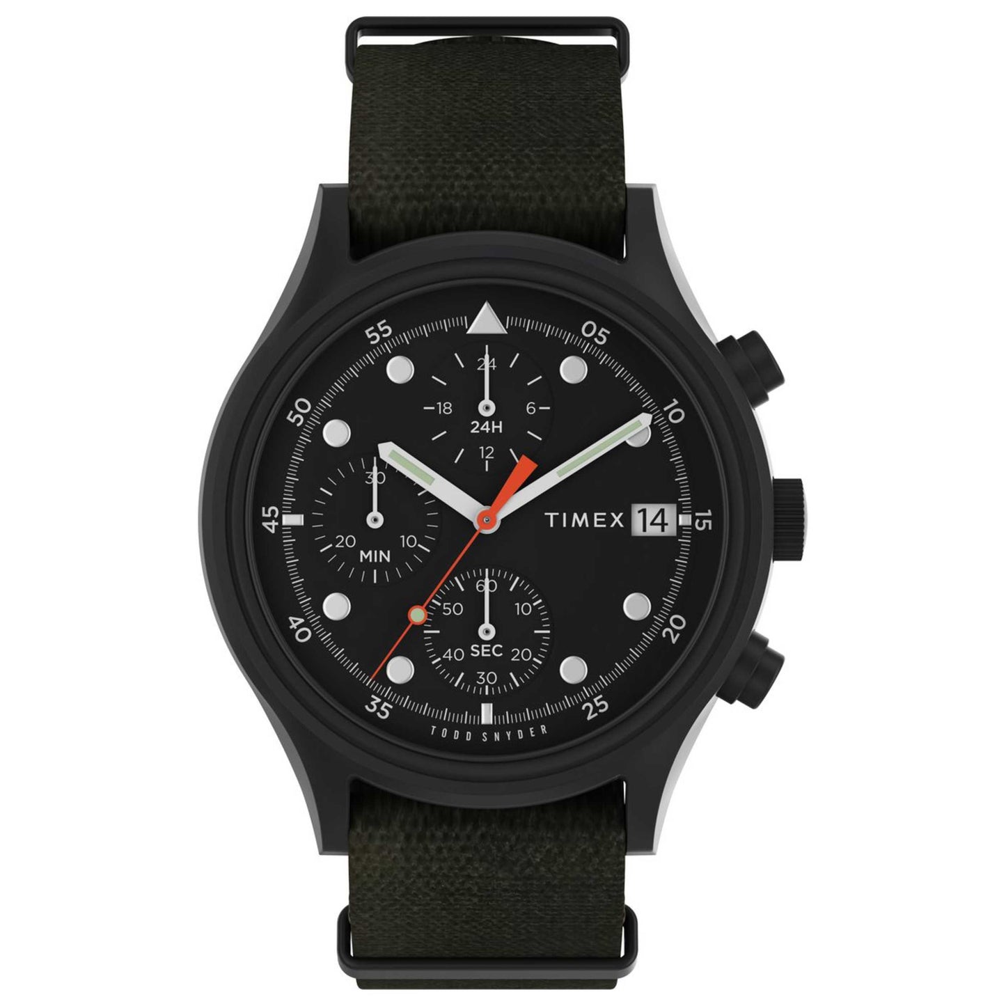Front view of Timex MK1 Men's Quartz Watch TW2V63500