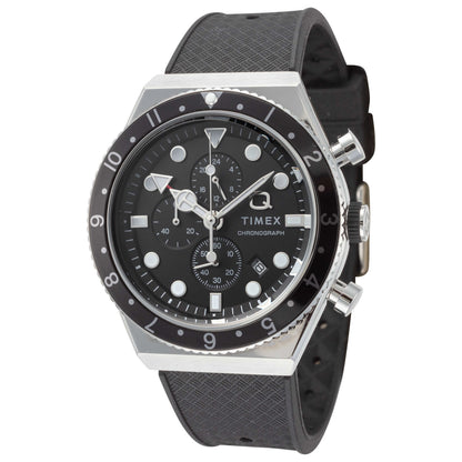 Front view of Timex Q Timex Men's Quartz Watch TW2V70000VQ