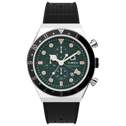 Front view of Timex Q Timex Men's Quartz Watch TW2V70200VQ