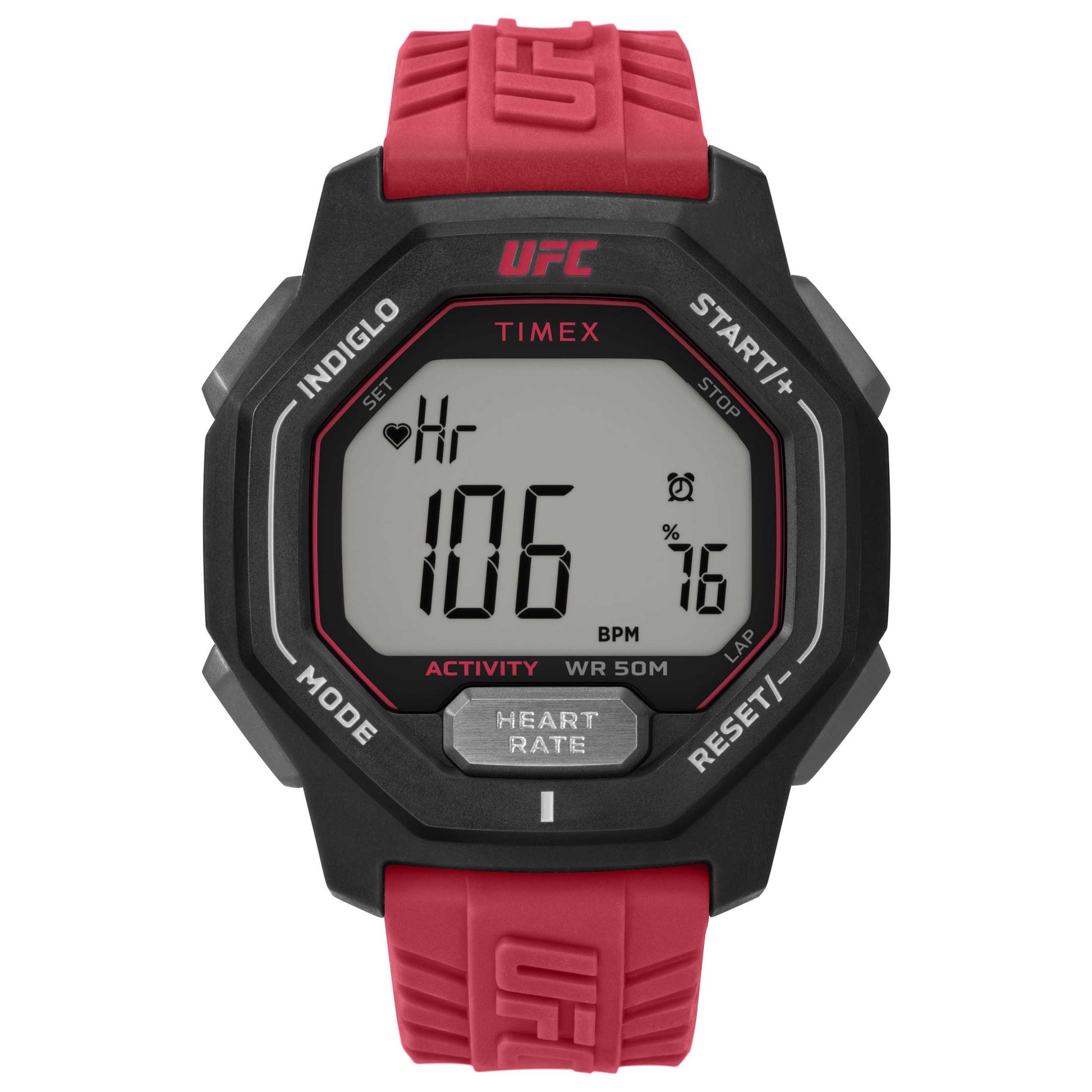 Front view of Timex UFC Performance Men's Quartz Watch TW2V84000GP