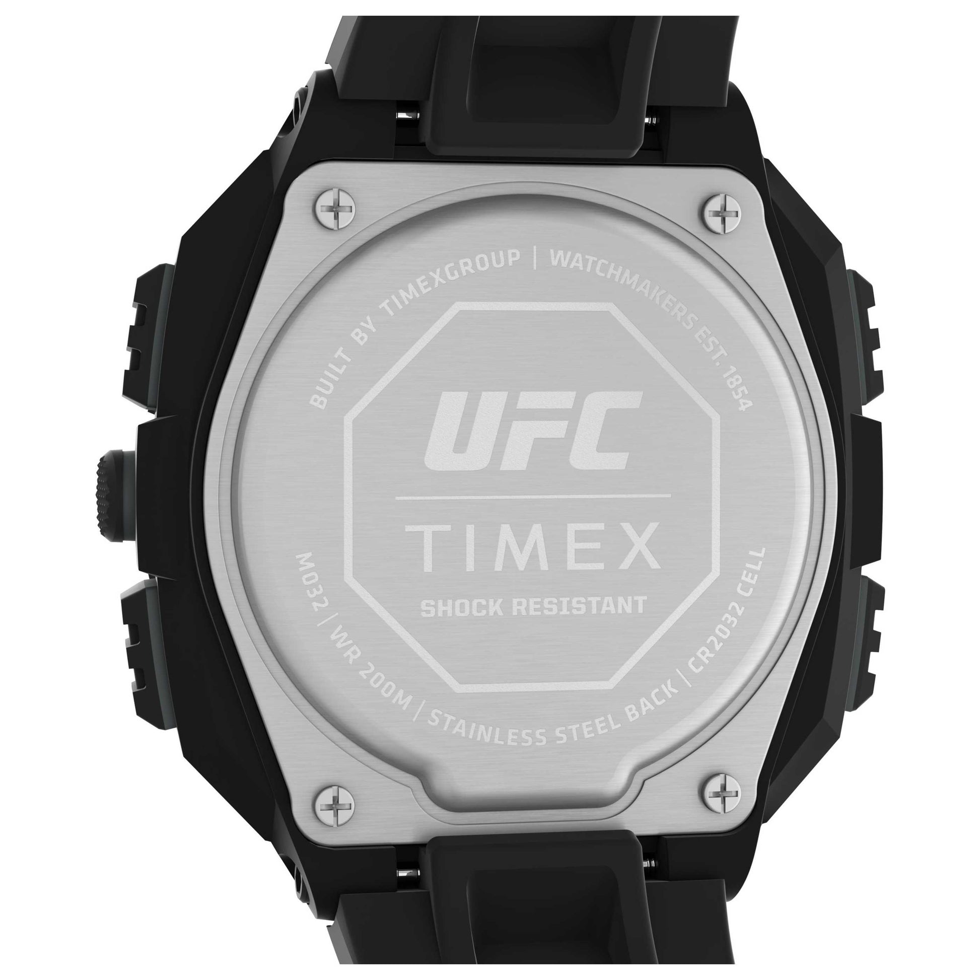 Back view of Timex UFC Strength Men's Quartz Watch TW2V85100JR