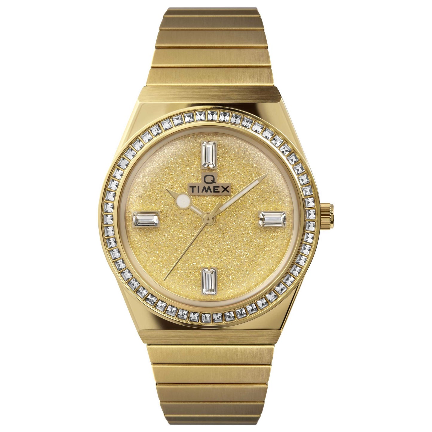 Front view of Timex Q Timex Women's Quartz Watch TW2W10500VQ