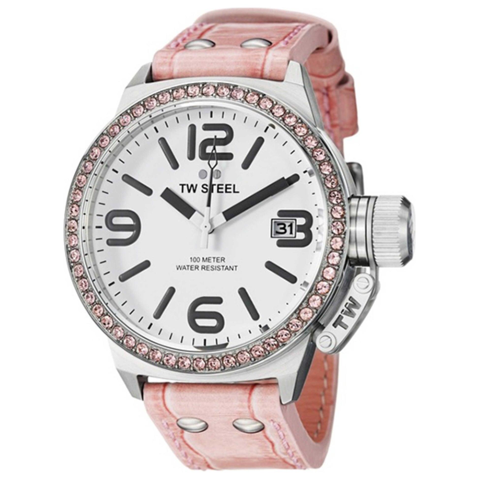 Front view of TW Steel Analog Women's Quartz Watch TW36