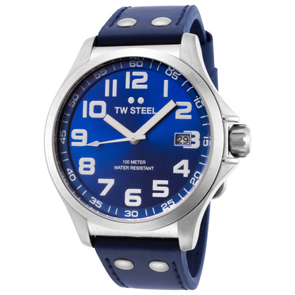 Front view of TW Steel Analog Men's Quartz Watch TW400