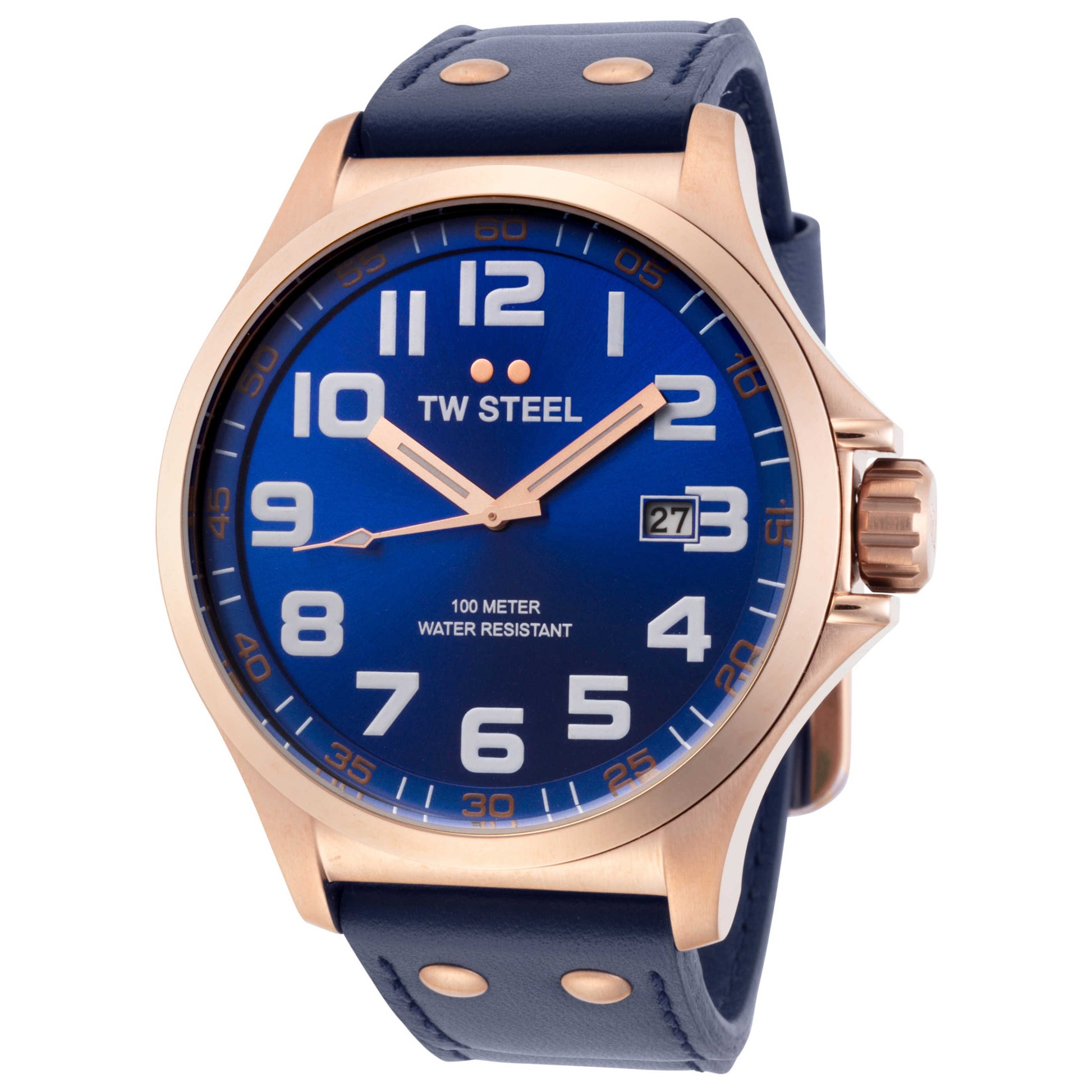 Front view of TW Steel Analog Men's Quartz Watch TW405