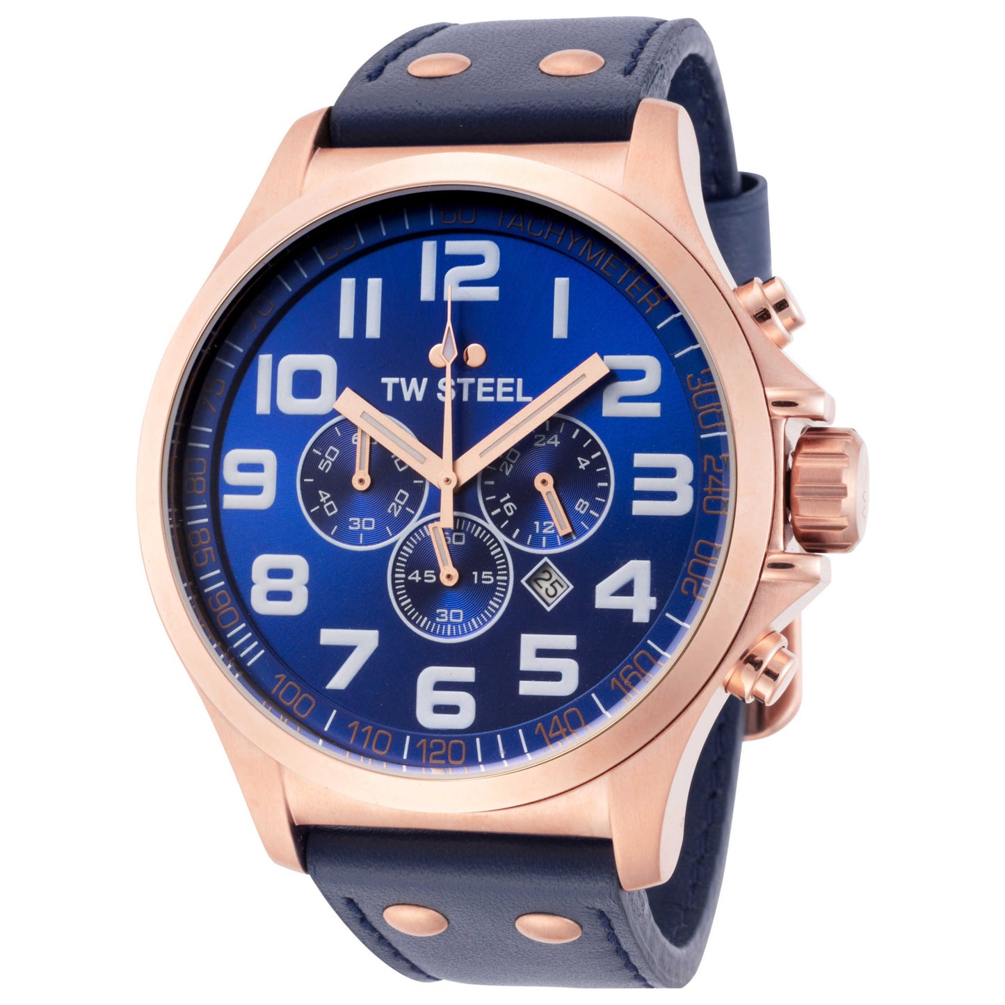 Front view of TW Steel Analog Men's Quartz Watch TW407