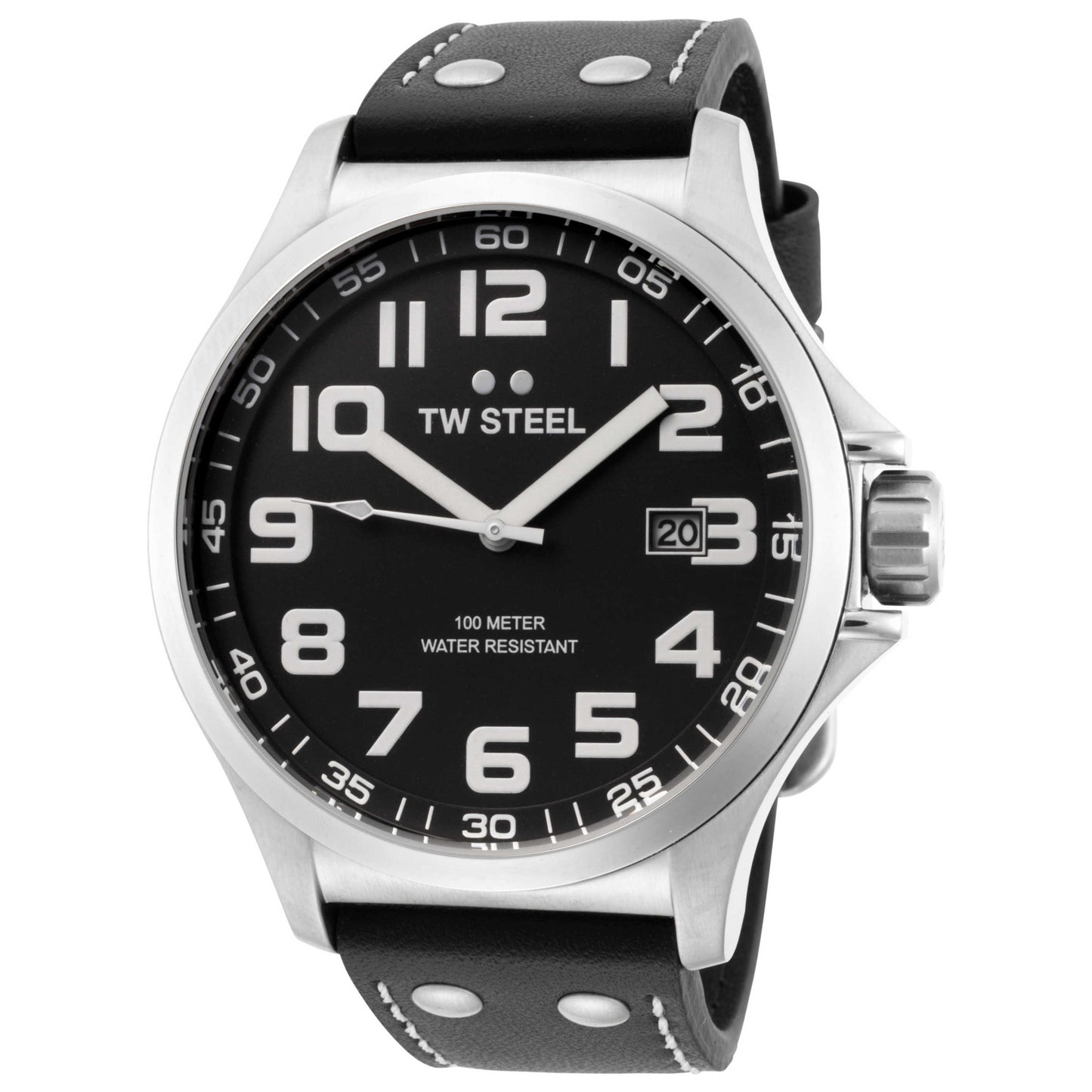 Front view of TW Steel Analog Men's Quartz Watch TW409