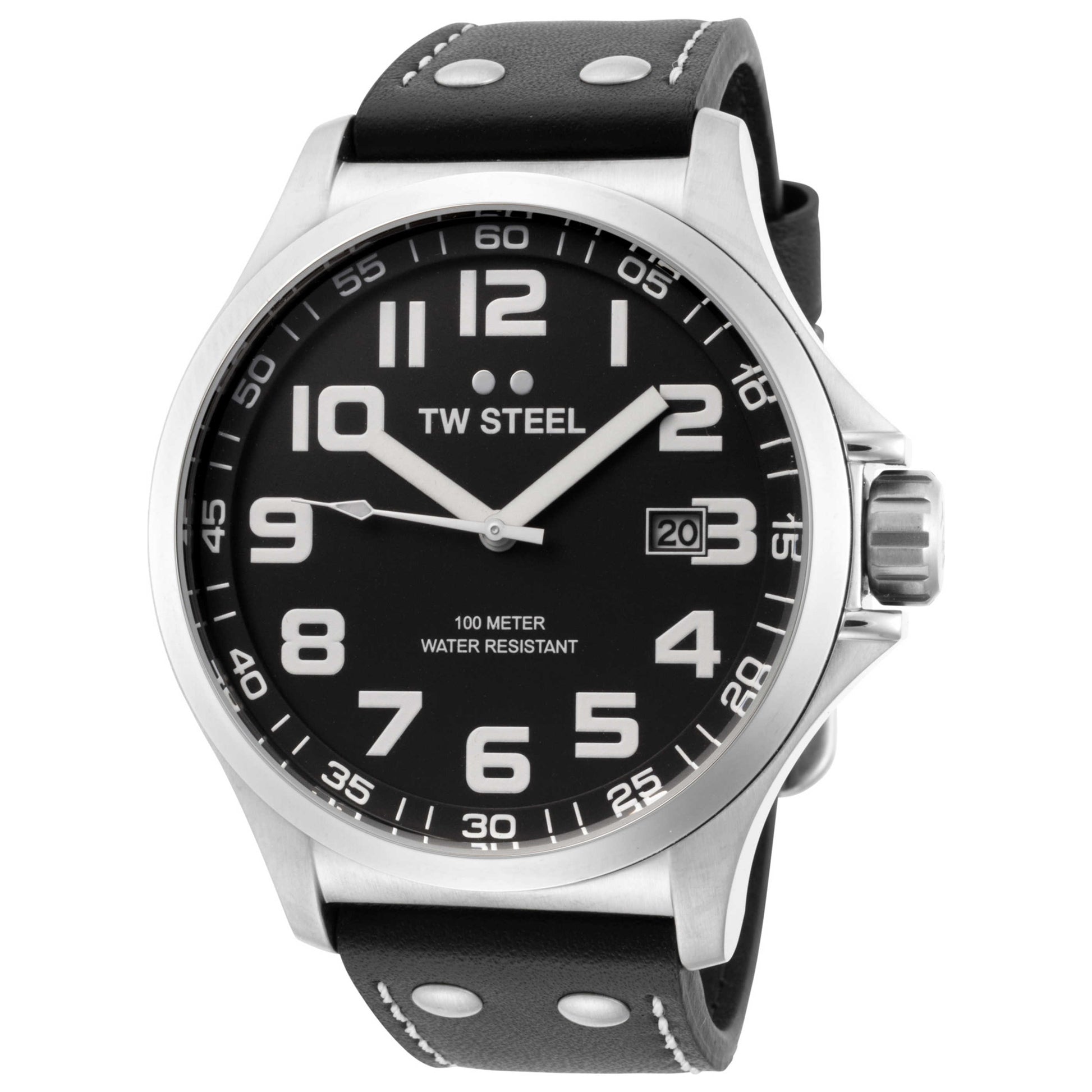 Front view of TW Steel Analog Men's Quartz Watch TW409