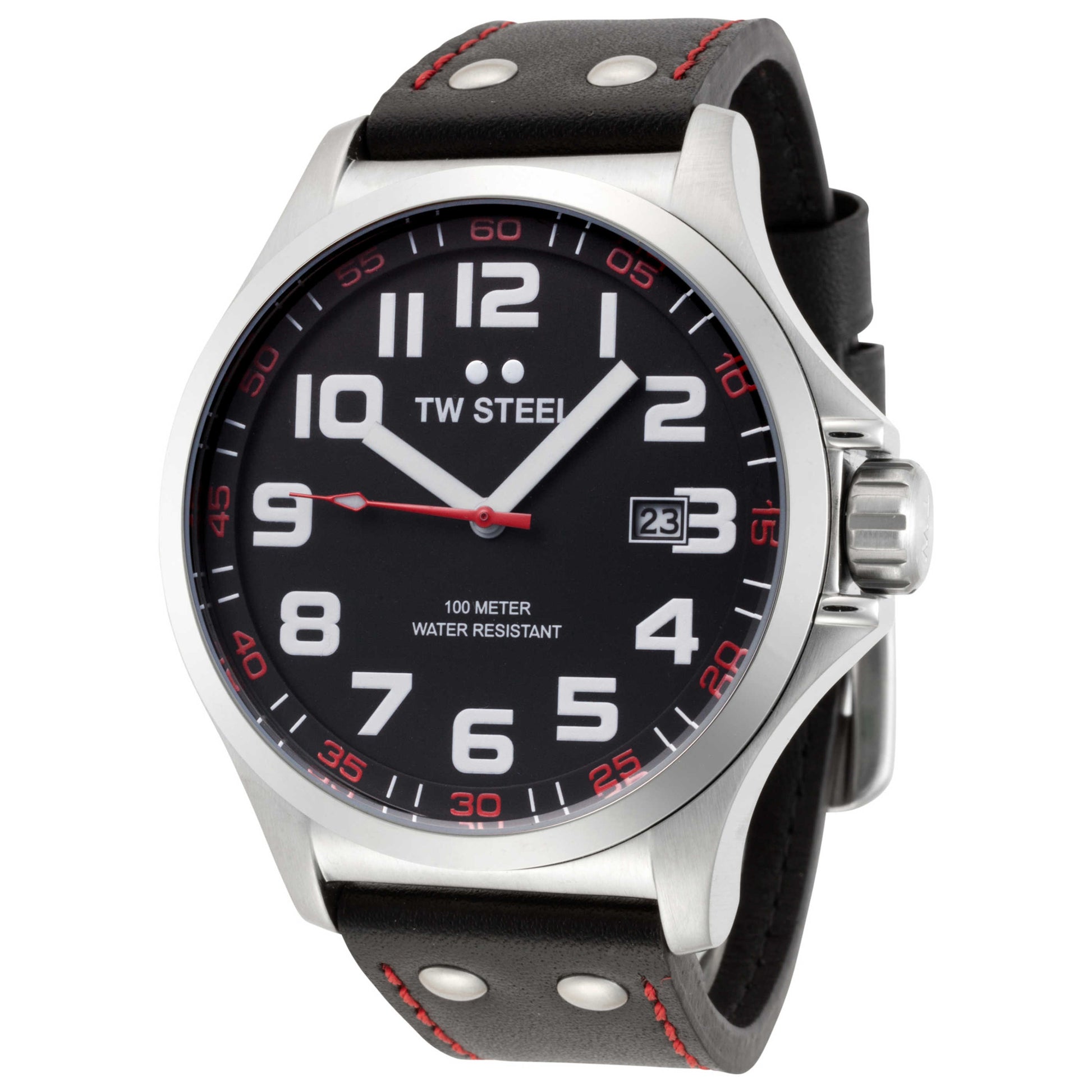 Front view of TW Steel Analog Men's Quartz Watch TW411