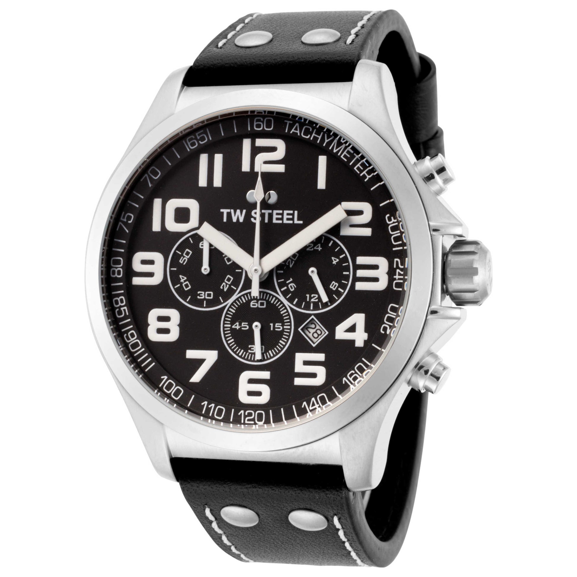 Front view of TW Steel Analog Men's Quartz Watch TW412