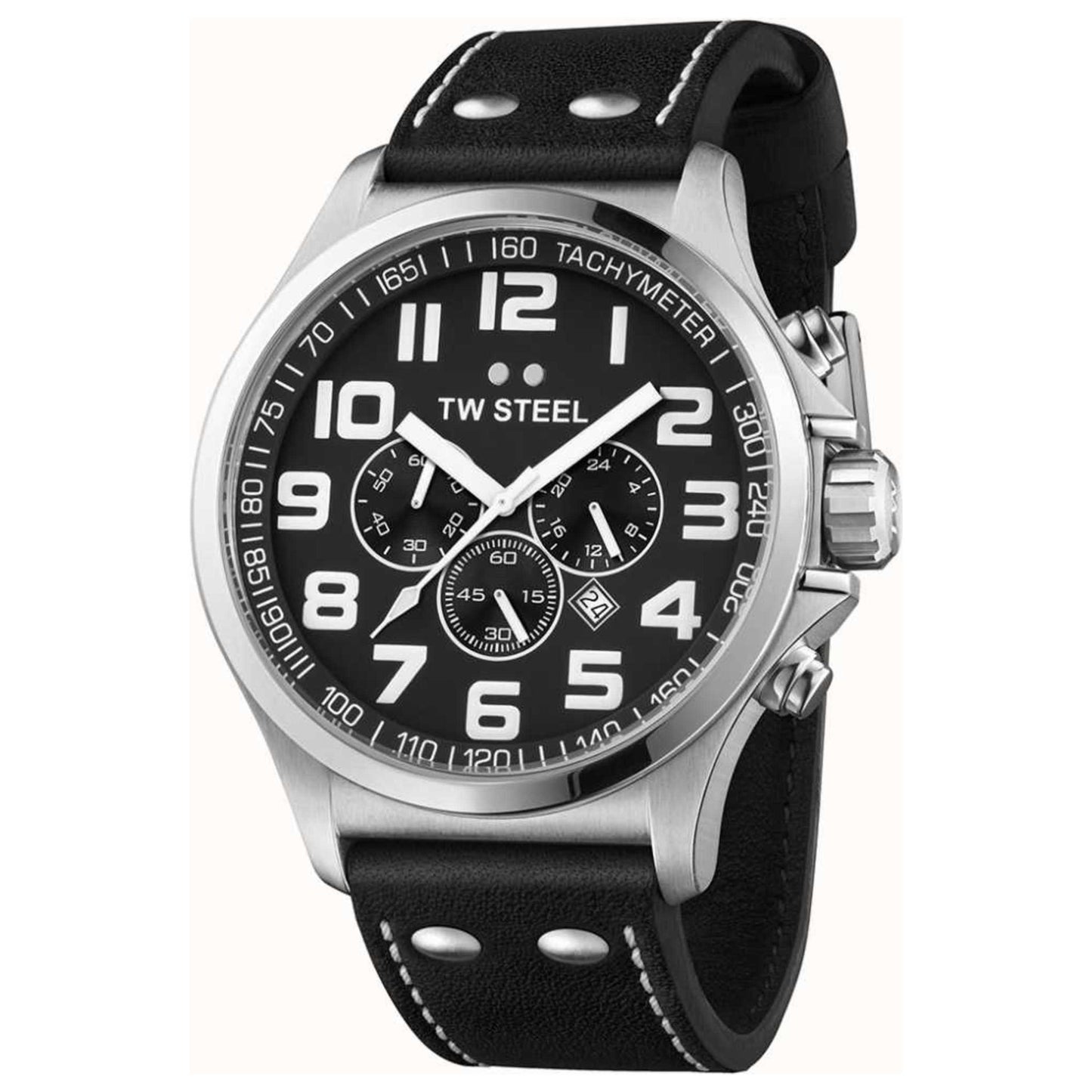 Front view of TW Steel Analog Men's Quartz Watch TW413