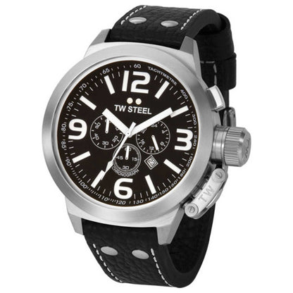 Front view of TW Steel Analog Men's Quartz Watch TW4