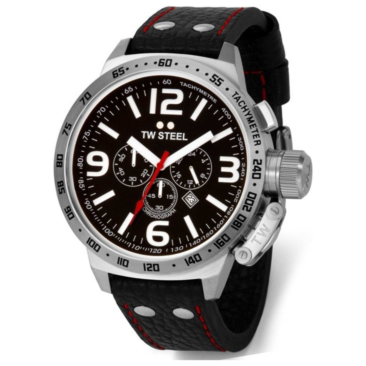 Front view of TW Steel Analog Men's Quartz Watch TW78