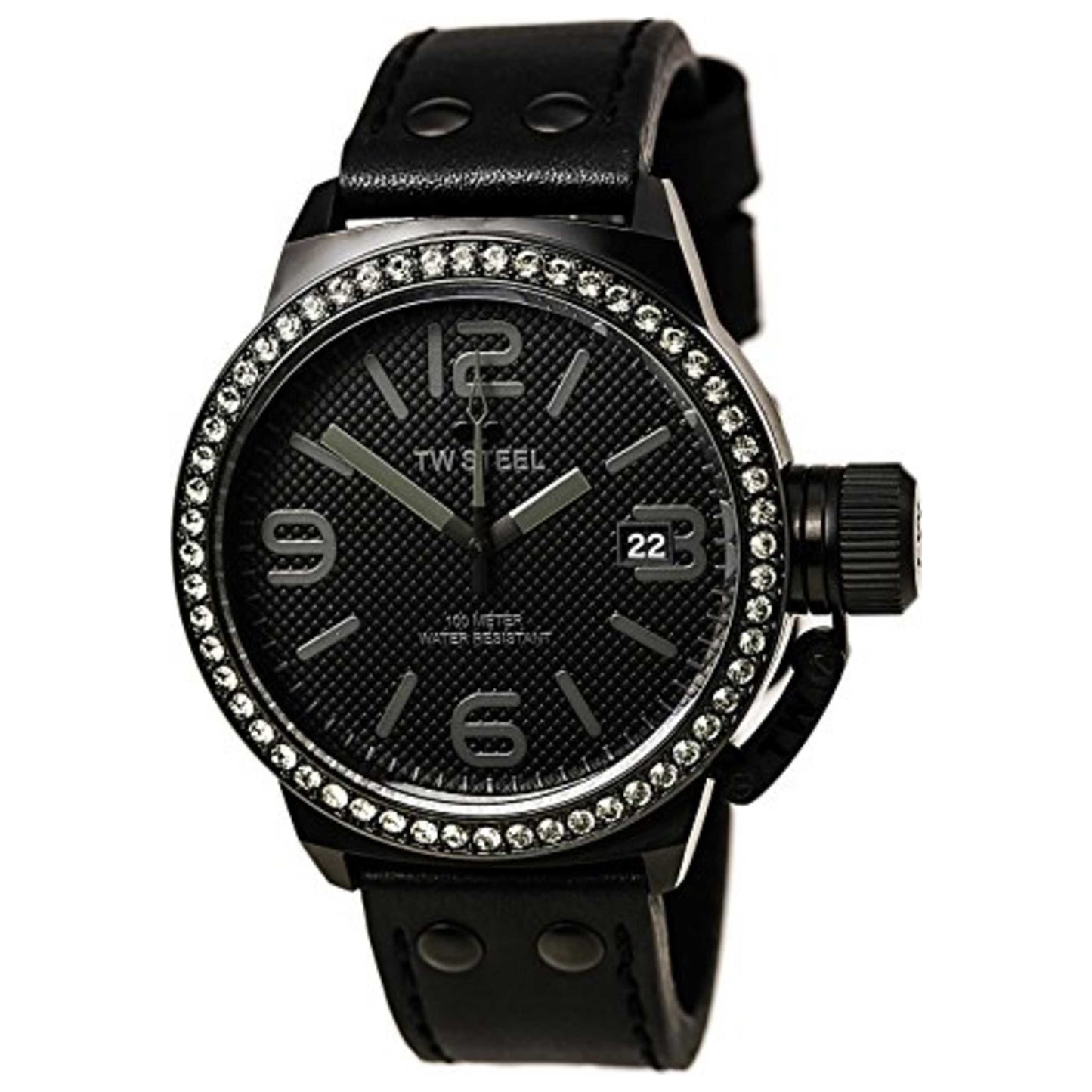 Front view of TW Steel Analog Unisex Quartz Watch TW912
