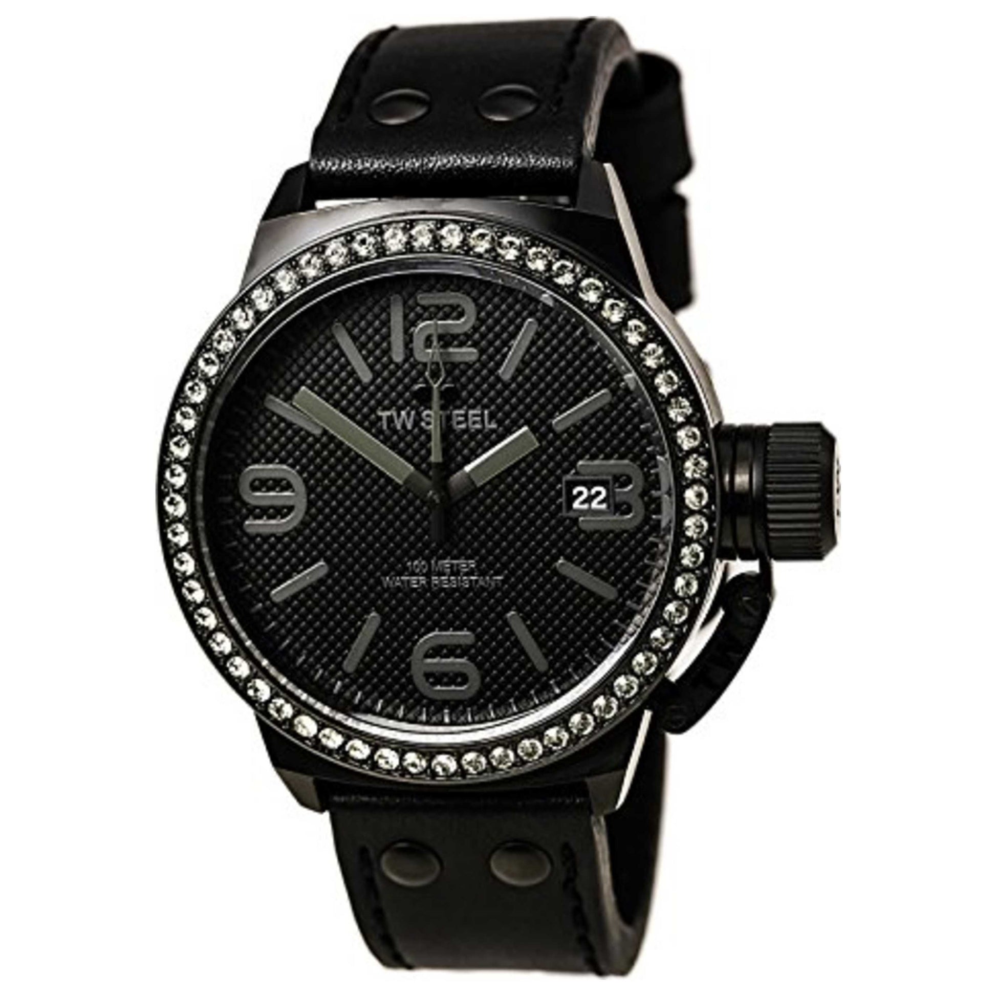 Front view of TW Steel Analog Unisex Quartz Watch TW912