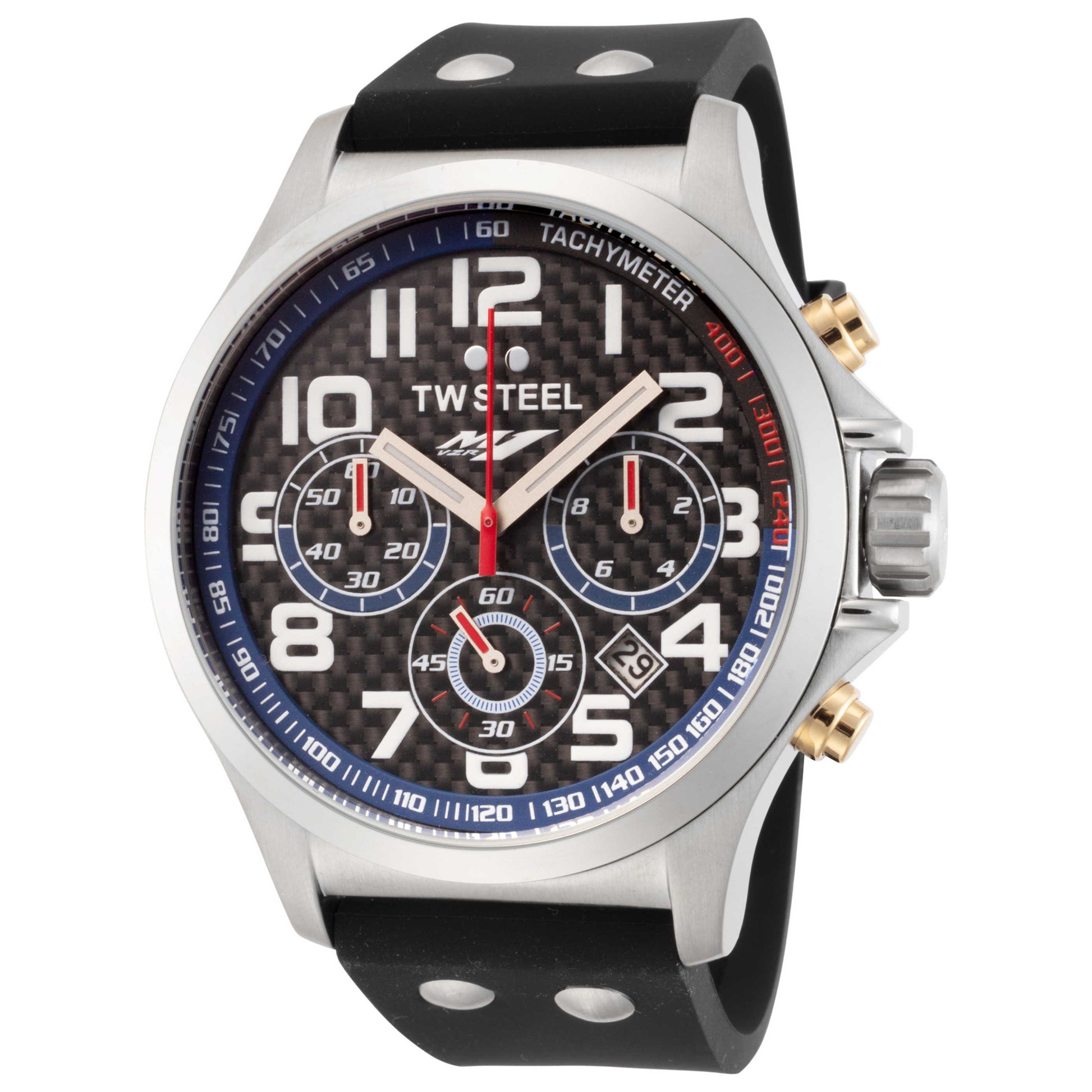 Front view of TW Steel Analog Men's Quartz Watch TW927