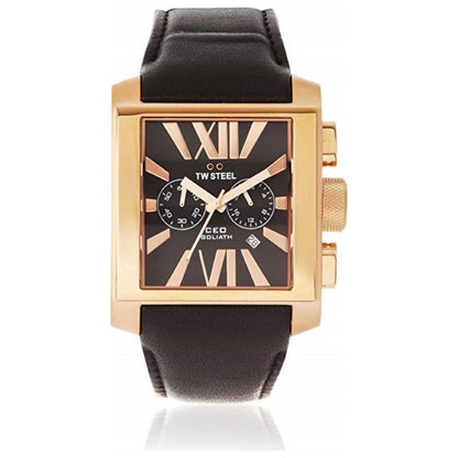 Front view of TW Steel Ceo Men's Quartz Watch TWCE3012