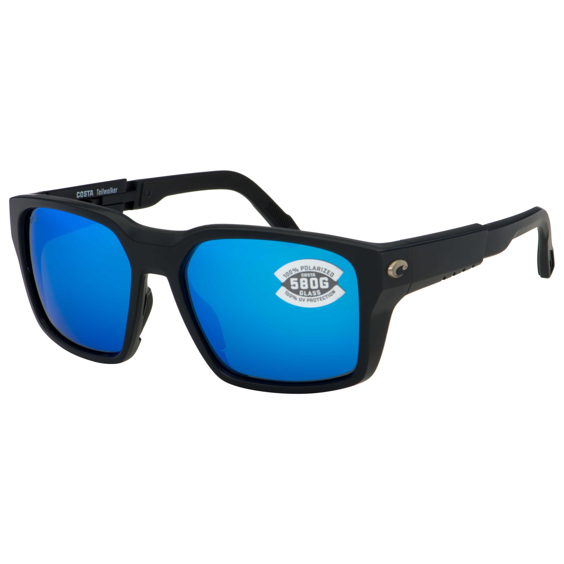 Front view of Costa del Mar Tailwalker Men's Sunglasses TWK-11-OBMGLP