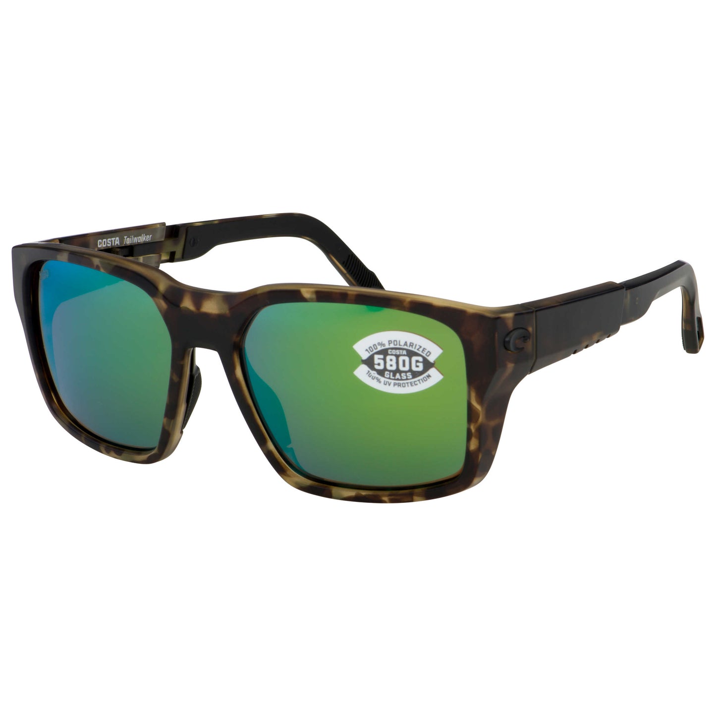 Front view of Costa del Mar Tailwalker Men's Sunglasses TWK-254-OGMGLP