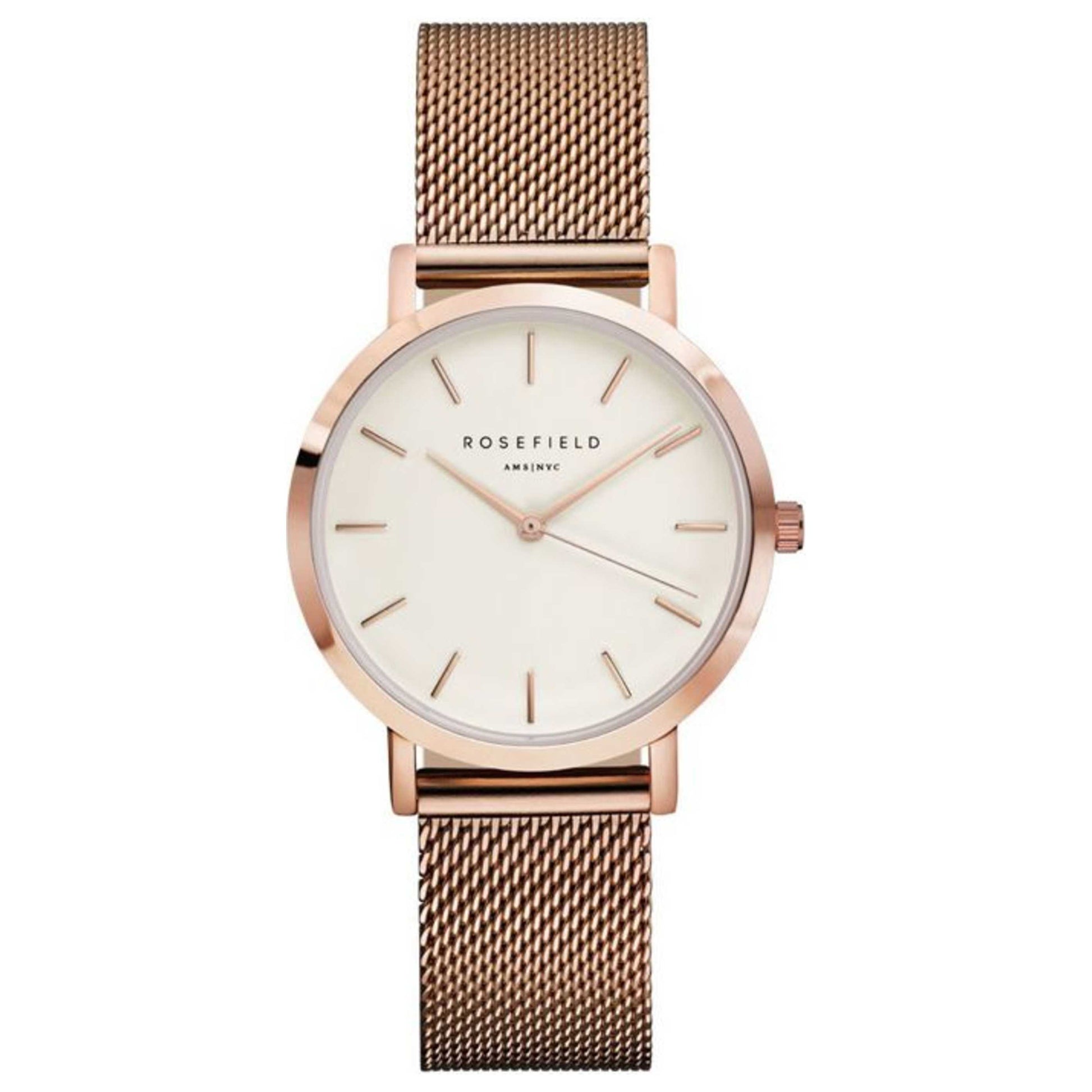 Front view of Rosefield Tribeca Women's Quartz Watch TWR-T50