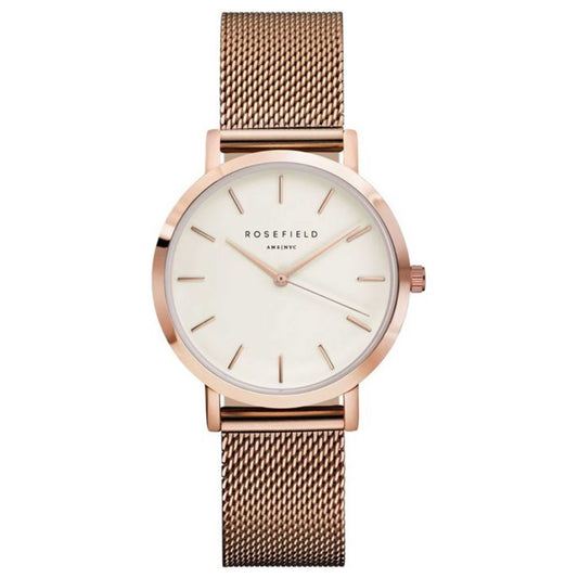 Front view of Rosefield Tribeca Women's Quartz Watch TWR-T50