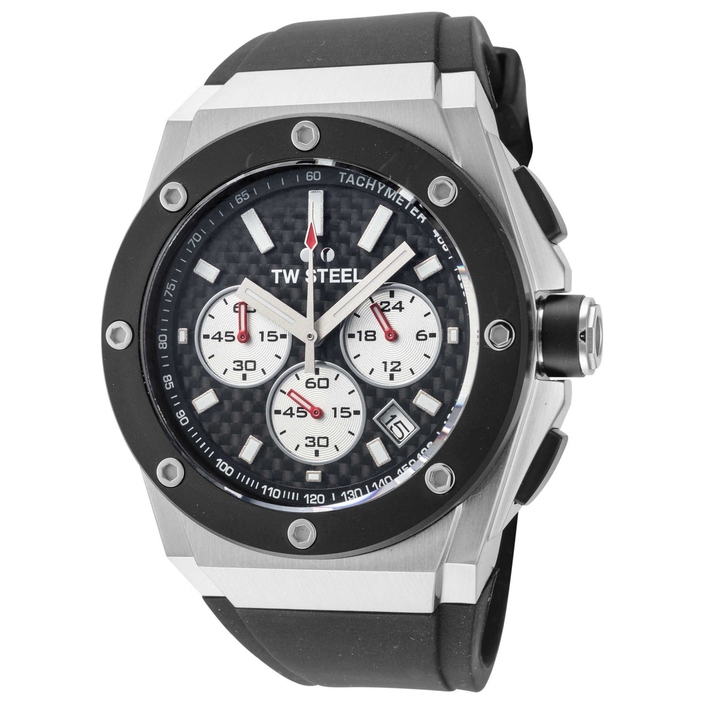 Front view of TW Steel CEO Tech Men's Quartz Watch TWS-CE4019