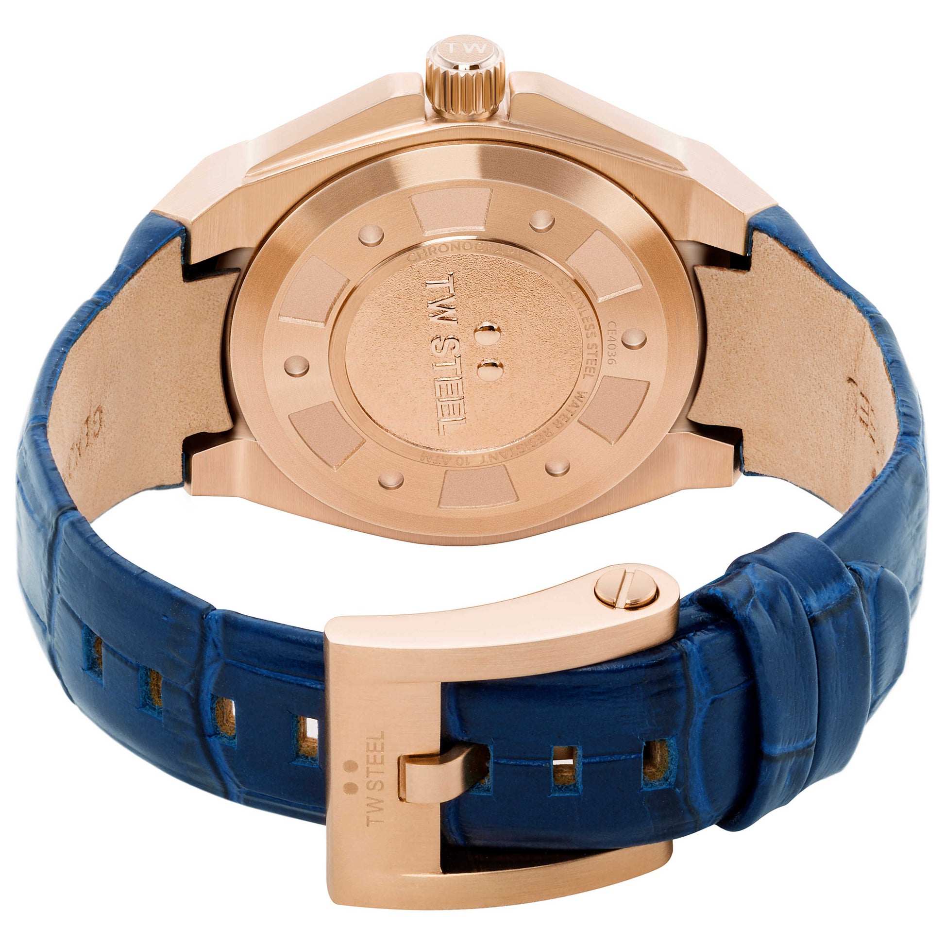 Back view of TW Steel CEO Tech Men's Quartz Watch TWS-CE4036