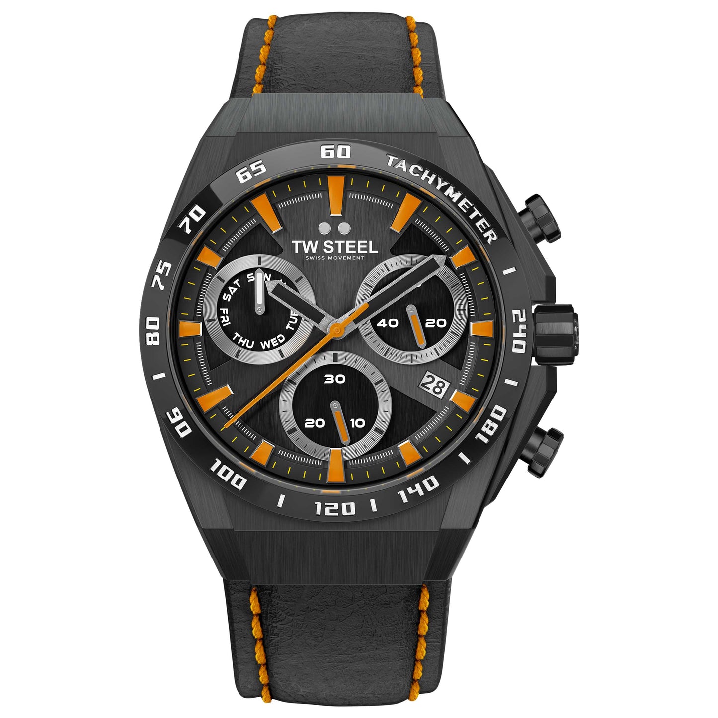 Front view of TW Steel CEO Tech Men's Quartz Watch TWS-CE4070