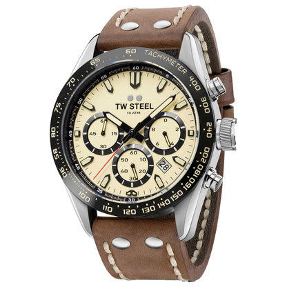 Front view of TW Steel Chrono Sport Men's Quartz Watch TWS-CHS2