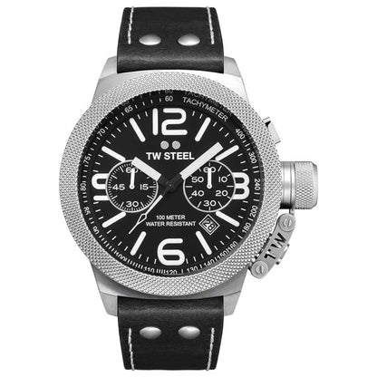 Front view of TW Steel Canteen Men's Quartz Watch TWS-CS3