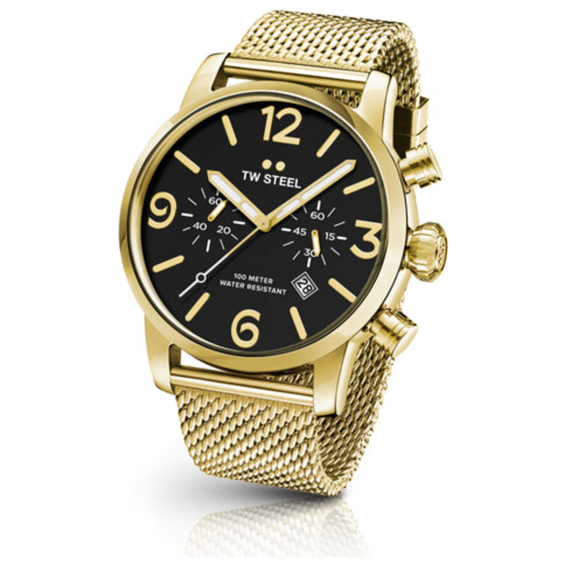 Front view of TW Steel Maverick Men's Quartz Watch TWS-MB24