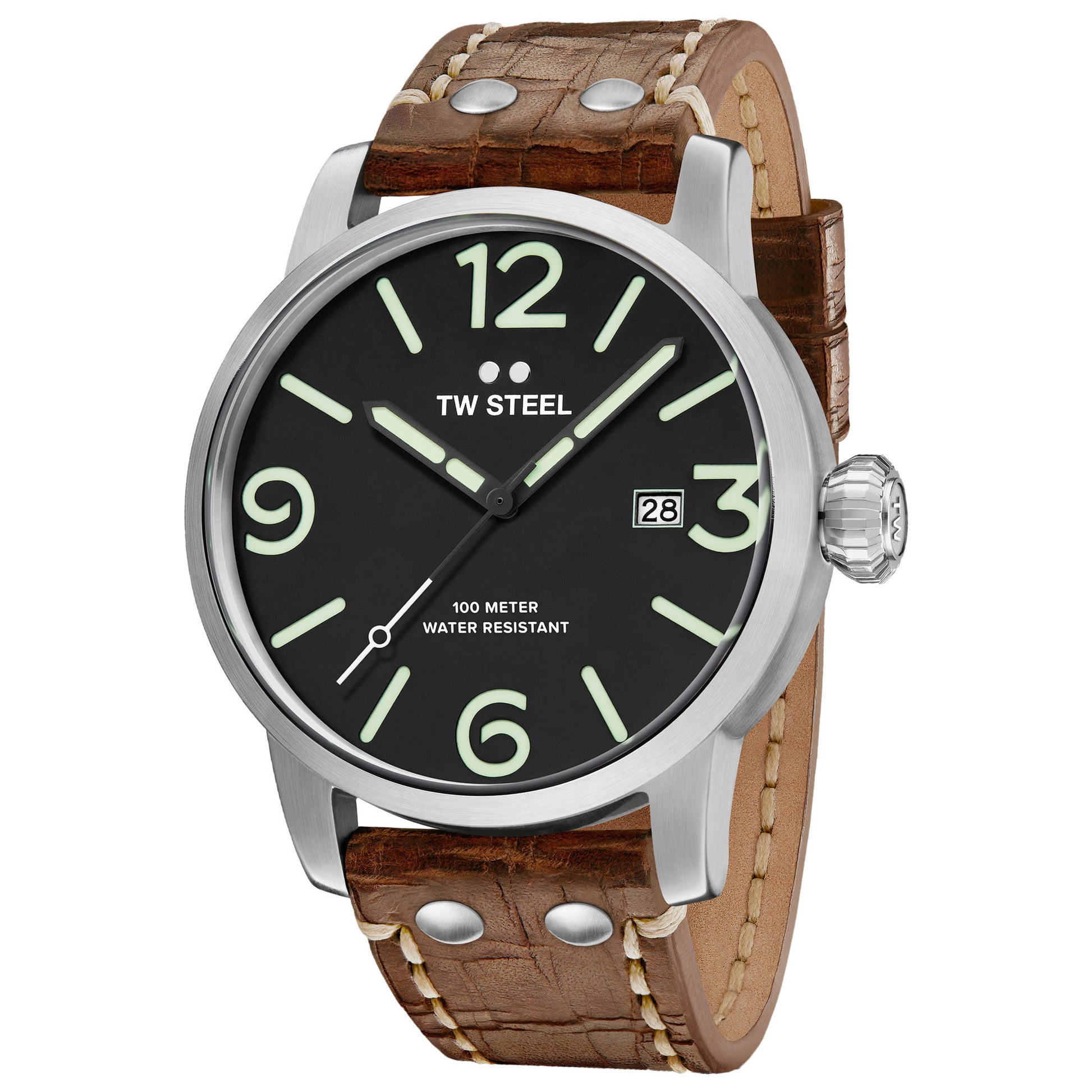 Front view of TW Steel Maverick Men's Quartz Watch TWS-MS12