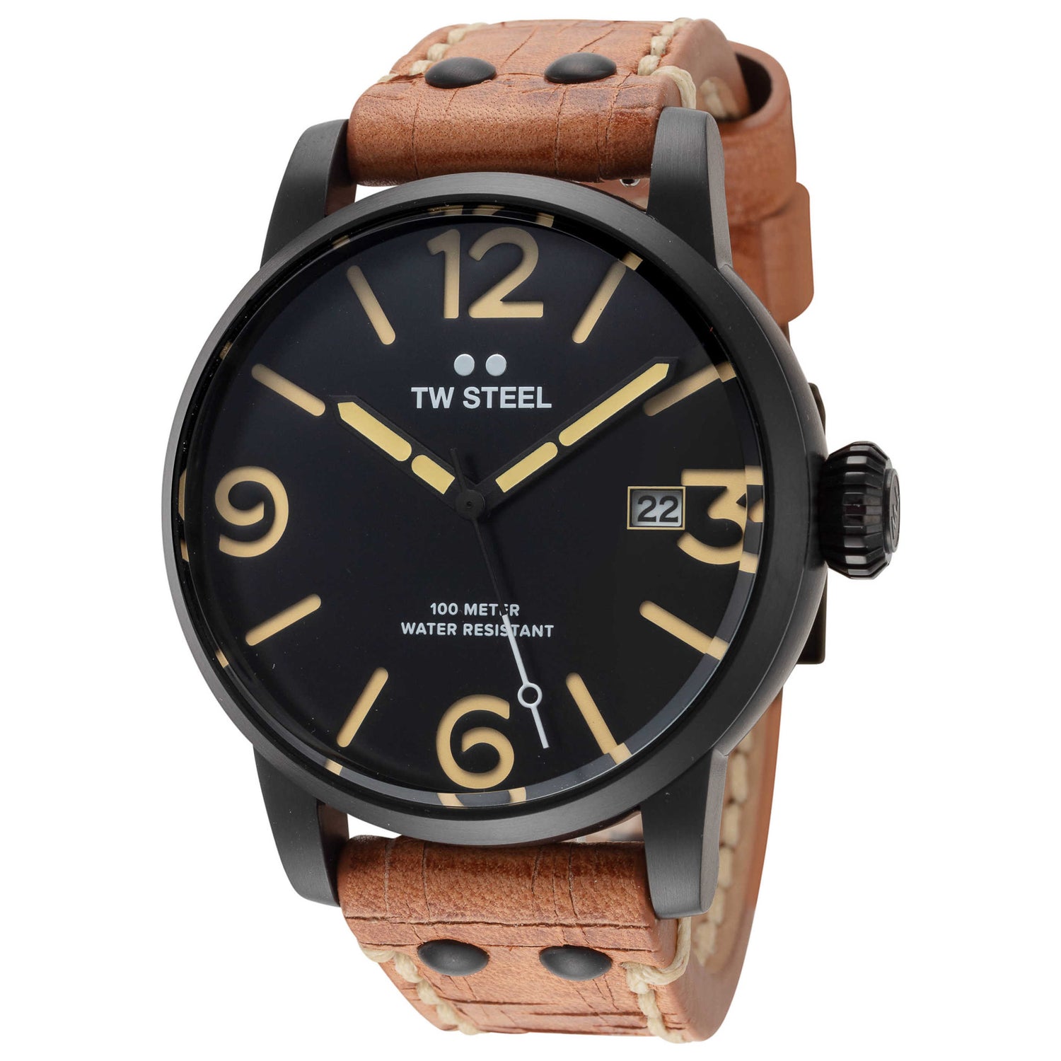 Front view of TW Steel Maverick Men's Quartz Watch TWS-MS31