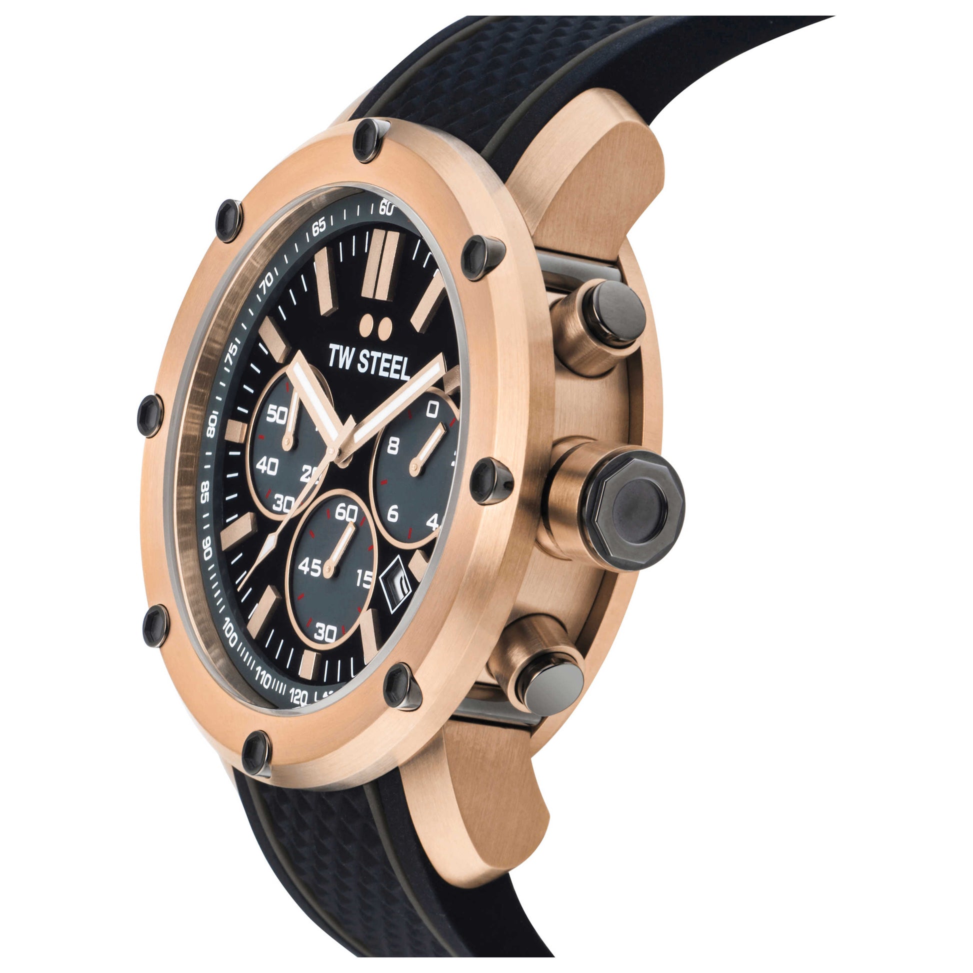 Right view of TW Steel Grandeur Tech Men's Quartz Watch TWS-TS5