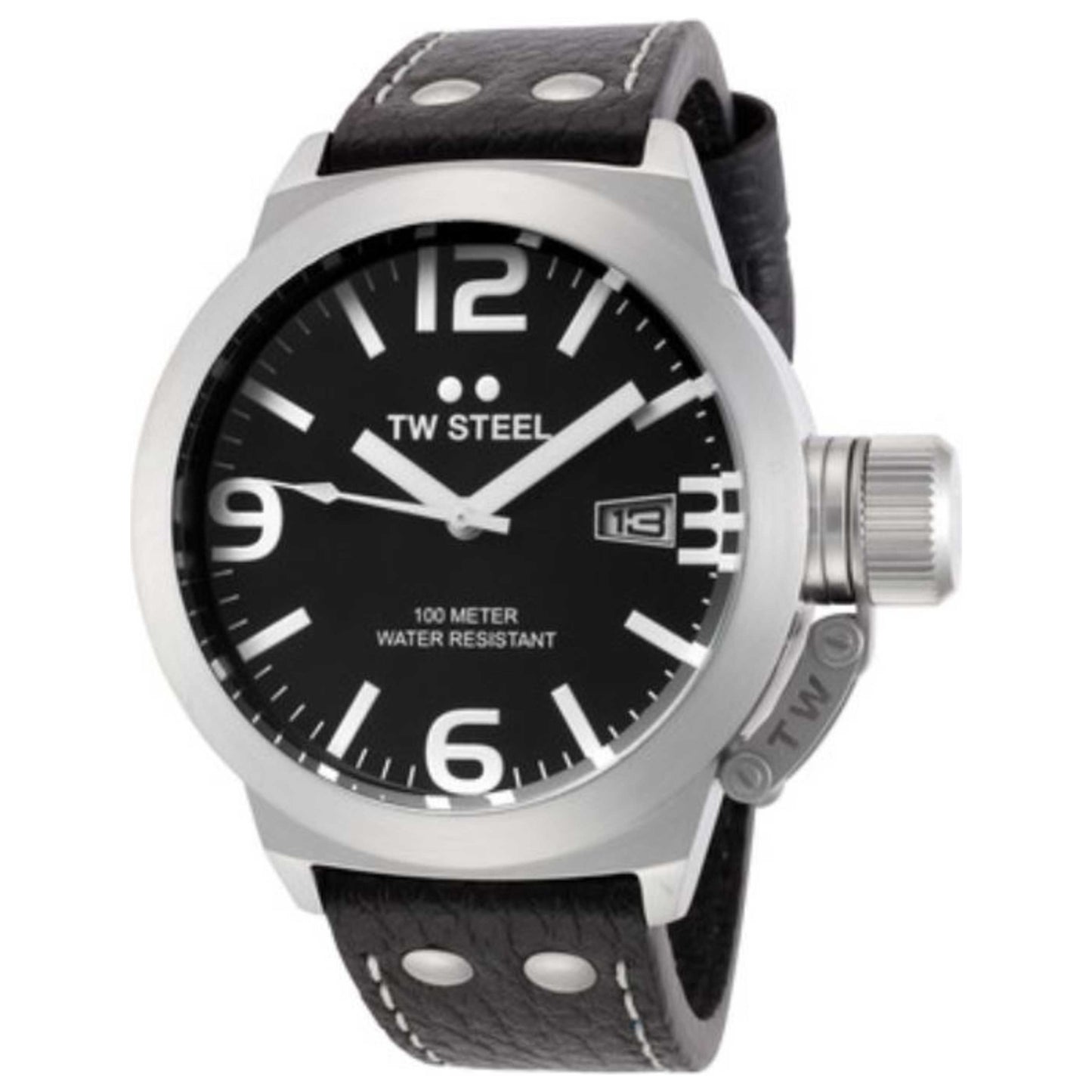 Front view of TW Steel Canteen Men's Quartz Watch TWTW2R