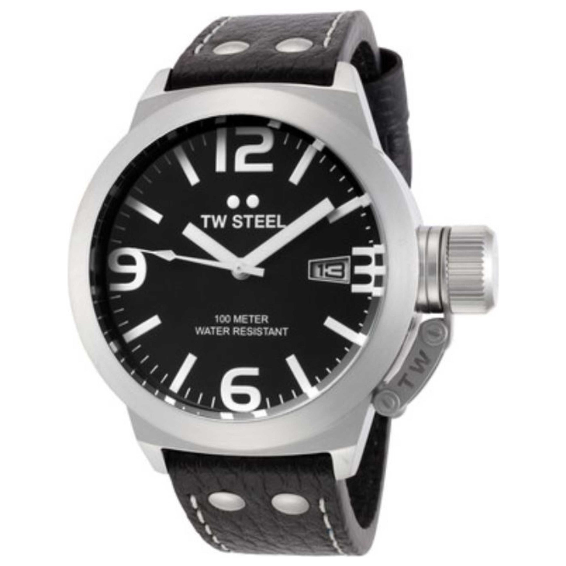 Front view of TW Steel Canteen Men's Quartz Watch TWTW2R