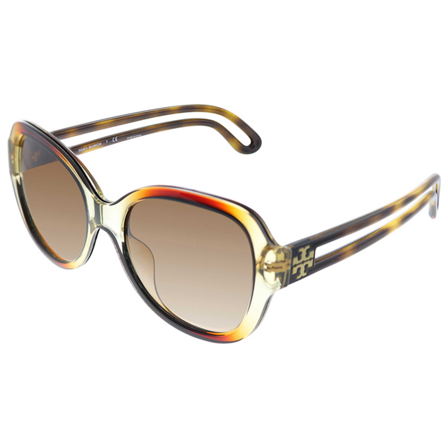 Front view of Tory Burch Fashion Women's Sunglasses TY-9054U-176413-55