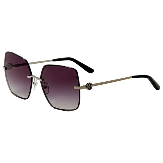 Front view of Tory Burch Women's Sunglasses TY6080-31618G-58