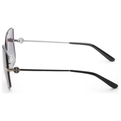 Left view of Tory Burch Women's Sunglasses TY6080-31618G-58