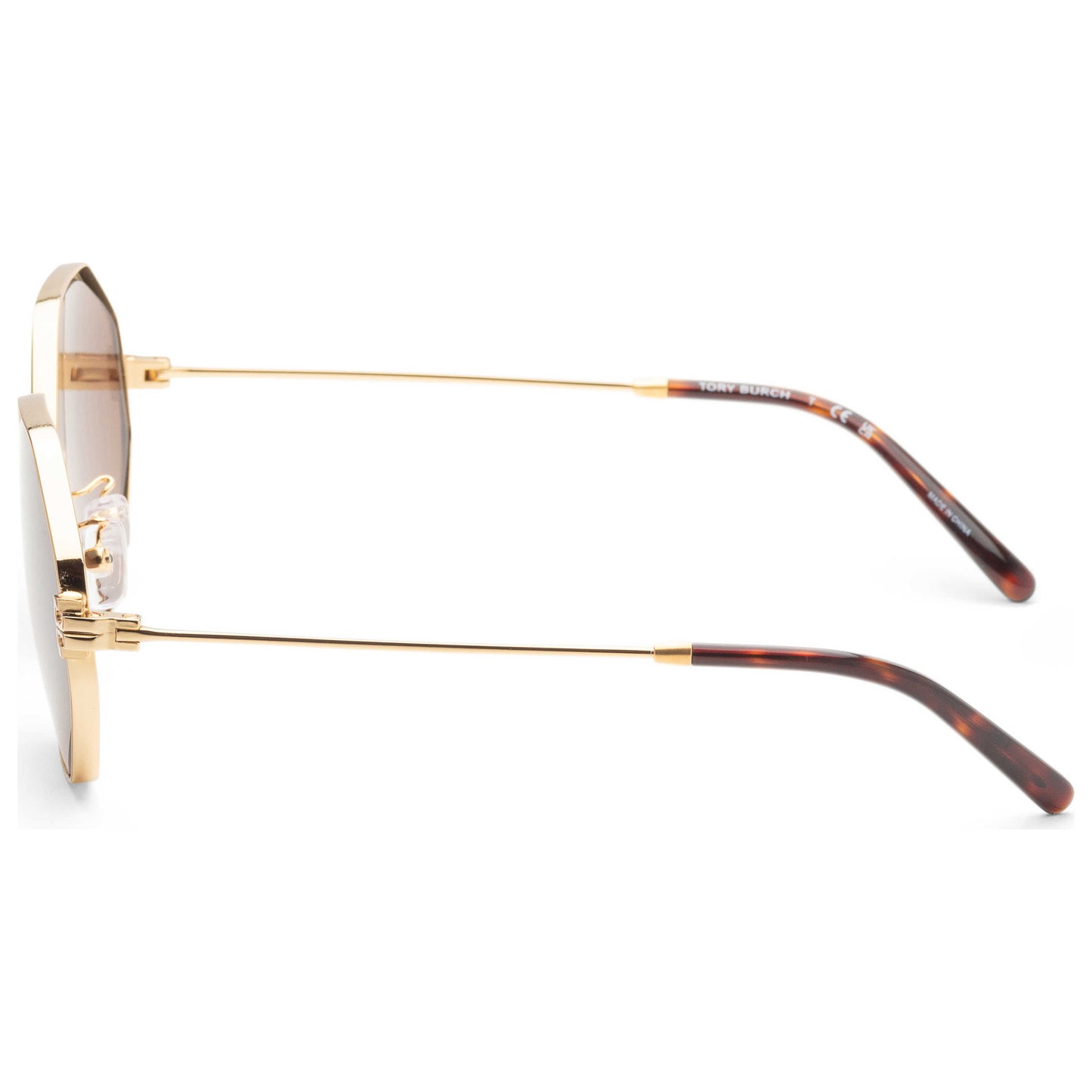 Left view of Tory Burch Fashion Women's Sunglasses TY6095-335973-56