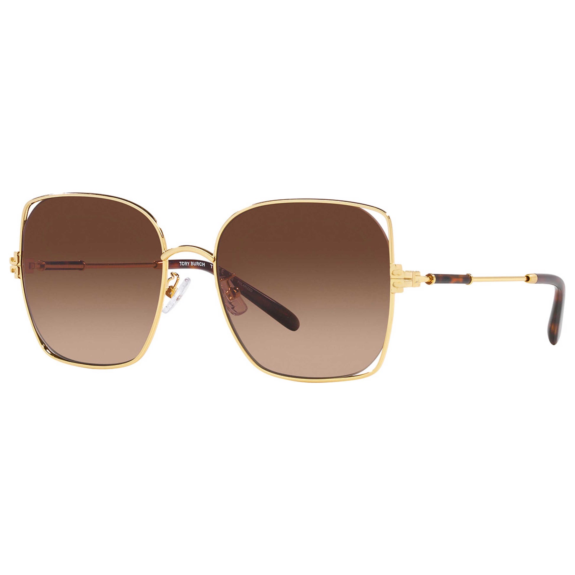 Front view of Tory Burch Fashion Women's Sunglasses TY6097-3316T5-55