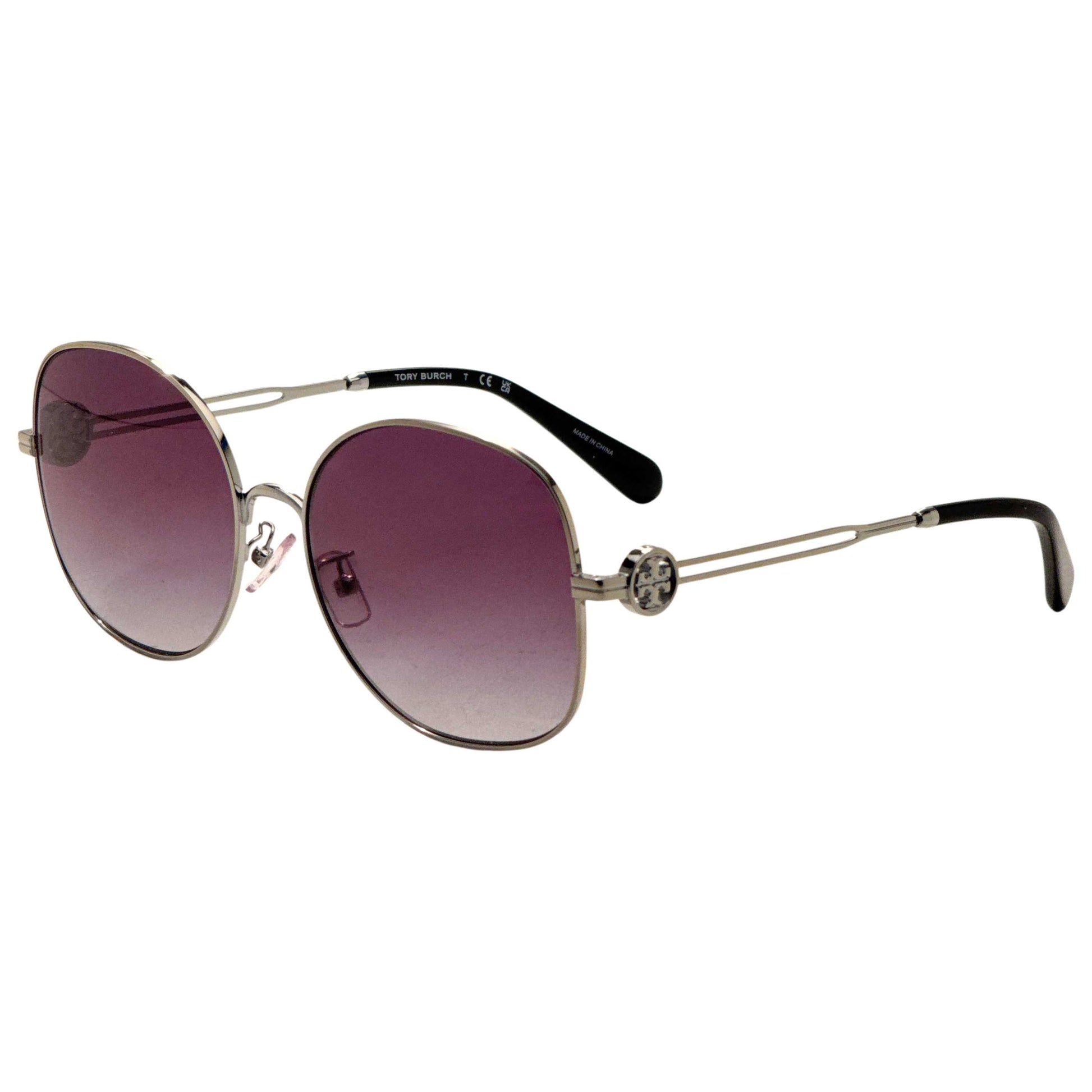 Front view of Tory Burch Women's Sunglasses TY6112-32748G-56