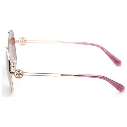 Left view of Tory Burch Fashion Women's Sunglasses TY6112-335875-56