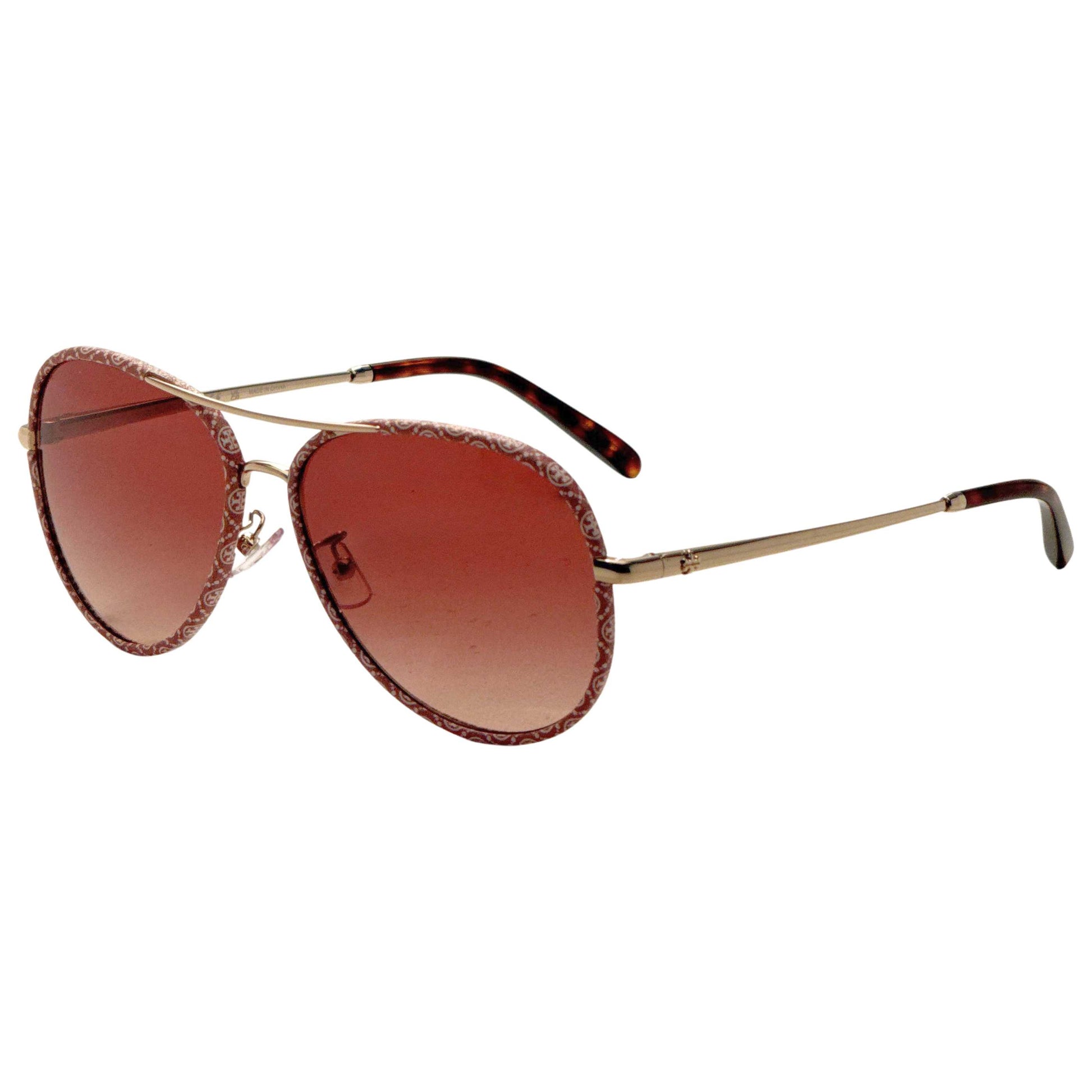 Front view of Tory Burch Women's Sunglasses TY6114-336013-58