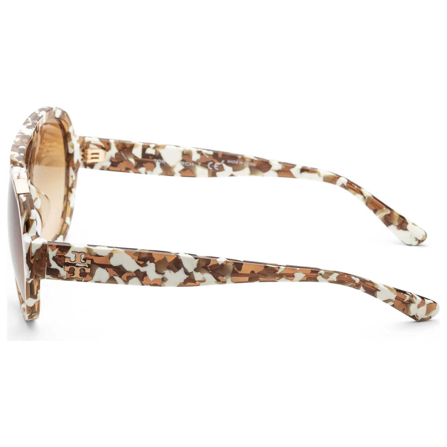 Left view of Tory Burch Fashion Women's Sunglasses TY7164U-17692L-55