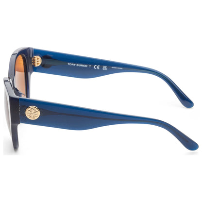 Left view of Tory Burch Fashion Women's Sunglasses TY7182U-165673-54