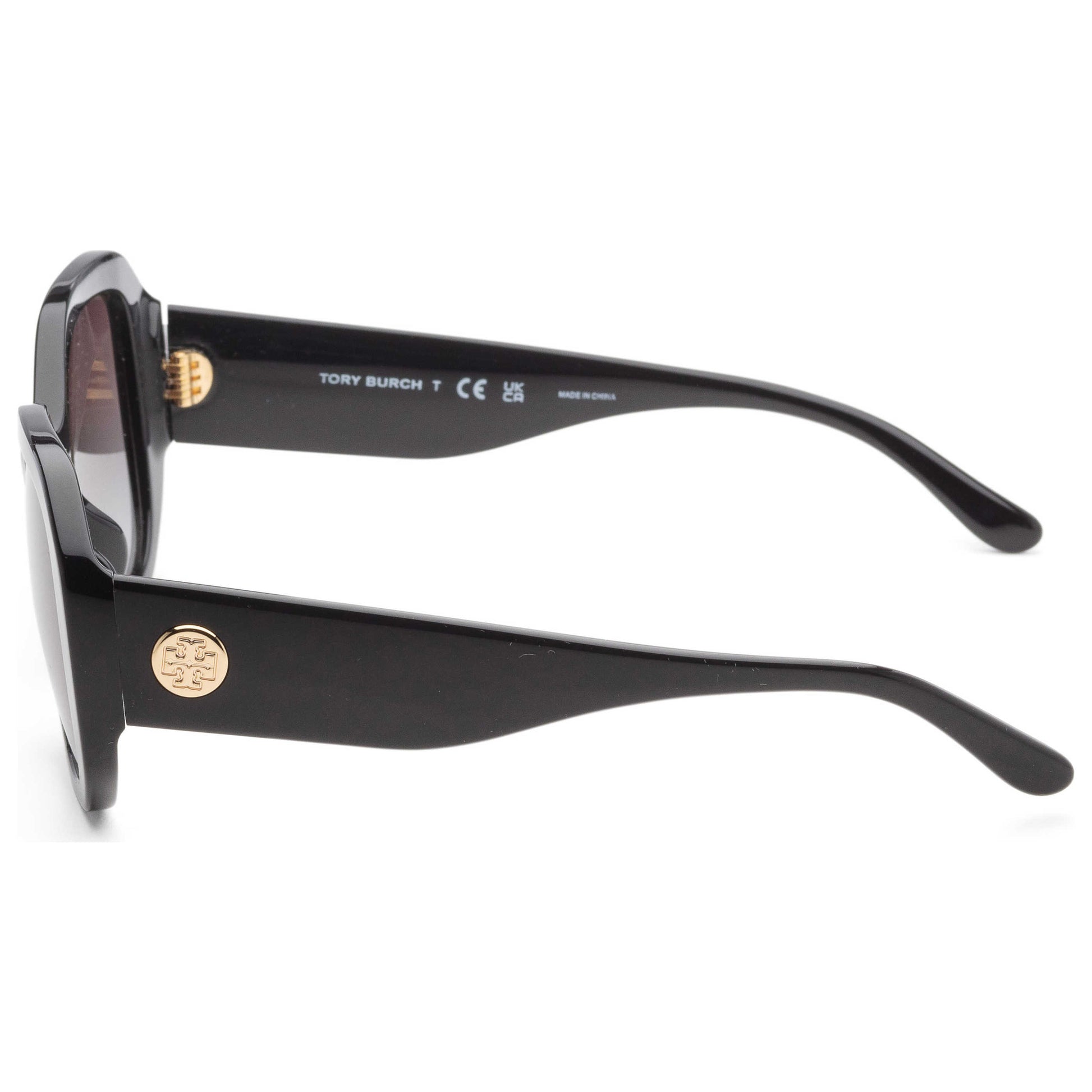 Left view of Tory Burch Fashion Women's Sunglasses TY7183U-17098G-52